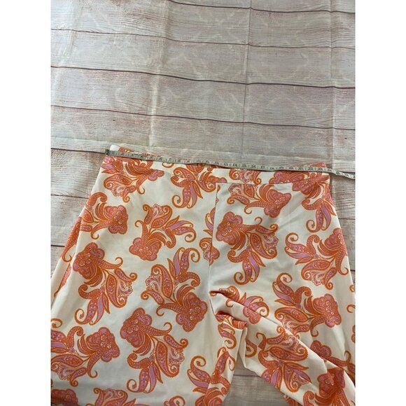 Eloquii Women's Patterned Colorful Crop Pants - 26 - Picture 8 of 13